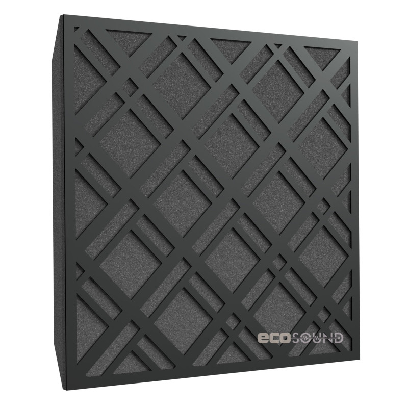 Acoustic panel Ecosound Grille Plastic Red 50 x 50 cm 53 mm