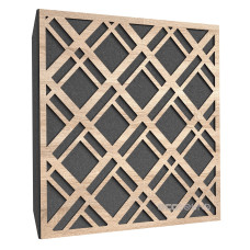 Acoustic panel Ecosound Grille Lt-Sonoma-Oak 50 x 50 cm 53 mm latte