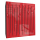Acoustic panel Ecosound EcoTone Plastic Red 50 x 50 cm 53 mm