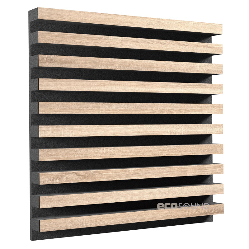 Acoustic panel Ecosound EcoComb white 50x50 cm 53mm