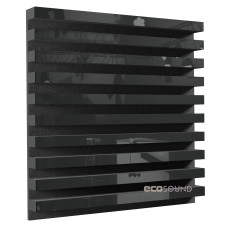 Acoustic panel Ecosound Comb Plastic Black 50 x 50 cm 53 mm