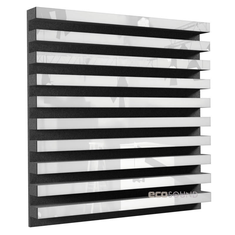 Acoustic panel Ecosound EcoComb white 50x50 cm 53mm