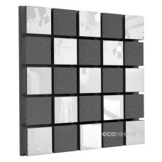 Acoustic panel Ecosound Tetras Acoustic Plastic White 50 x 50 cm 53 mm