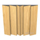 Acoustic panel Ecosound Pindiff Rock Sherwood-Oak 50 x 50 cm 53 mm light oak