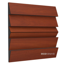 Acoustic panel Ecosound Pindiff Rock Apple-Locarno 50 x 50 cm 53 mm brown