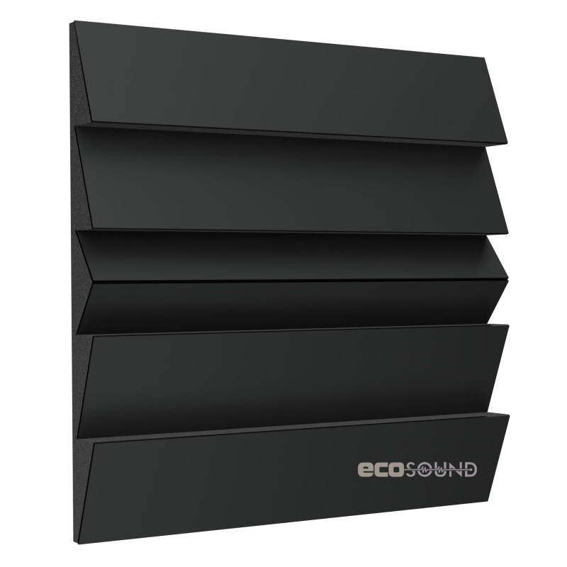 Acoustic diffuser diffuser Ecosound PINDIFF ROCK White 53mm 50x50 cm 