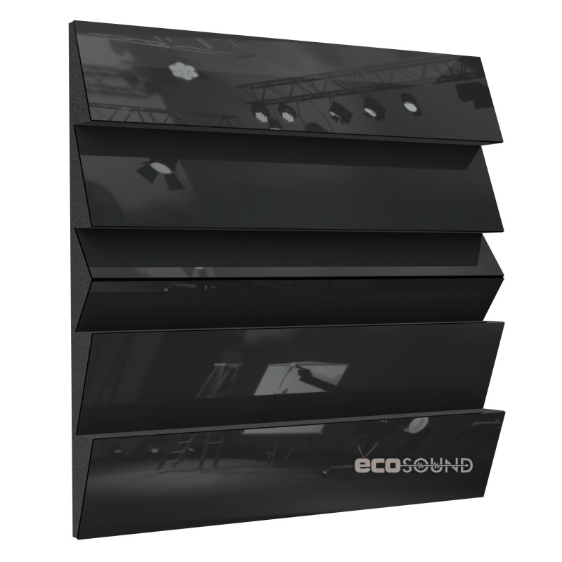 Acoustic panel Ecosound Pindiff Rock Apple-Locarno 50 x 50 cm 53 mm brown