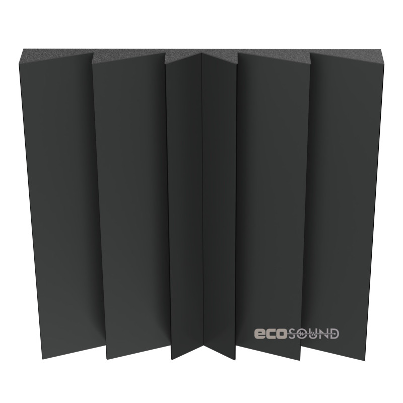 Acoustic diffuser diffuser Ecosound PINDIFF CRATER White 53mm 50x50 cm 