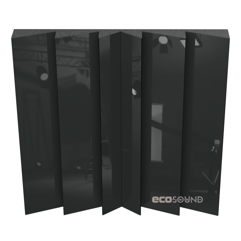 Acoustic diffuser diffuser Ecosound PINDIFF CRATER White 53mm 50x50 cm 