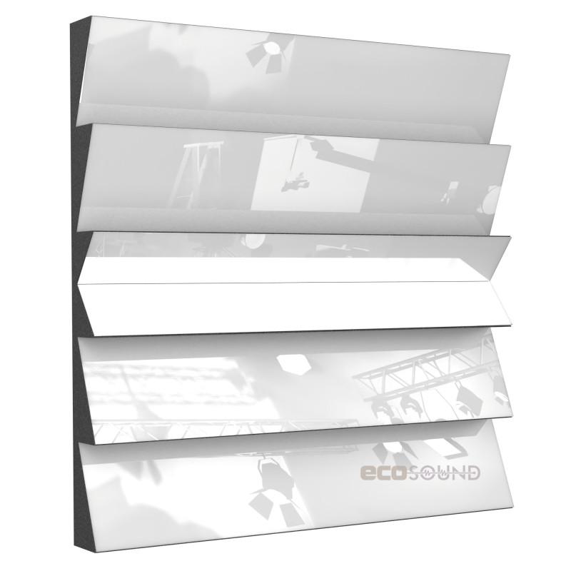 Acoustic panel Ecosound Pindiff Crater Apple-Locarno 50 x 50 cm 53 mm brown