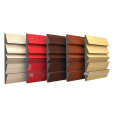 Acoustic panel Ecosound Pindiff Rock Apple-Locarno 50 x 50 cm 53 mm brown