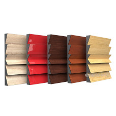 Acoustic panel Ecosound Pindiff Crater Apple-Locarno 50 x 50 cm 53 mm brown