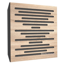 Acoustic panel Ecosound EcoWave Lt-Sonoma-Oak 50 x 50 cm 73 mm latte