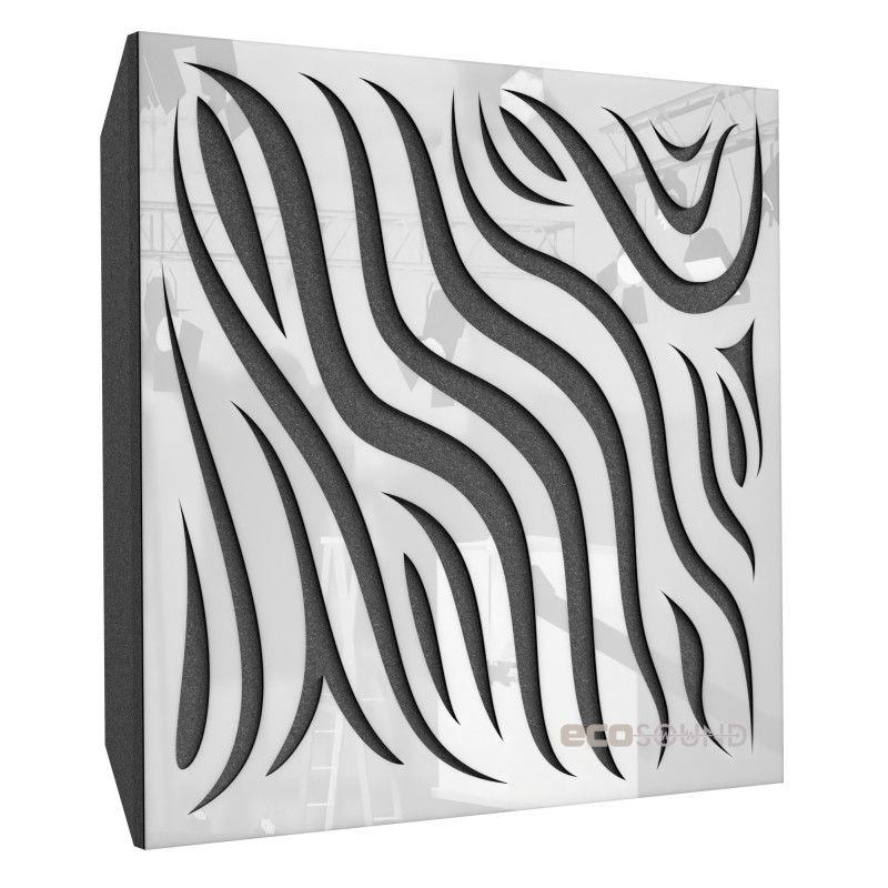Acoustic panel Ecosound Chimera white 50x50 cm 73mm 