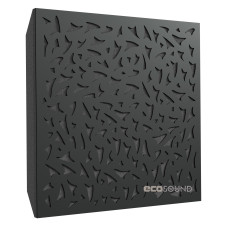 Acoustic panel Ecosound EcoFly HDF-Black 50 x 50 cm 73 mm black