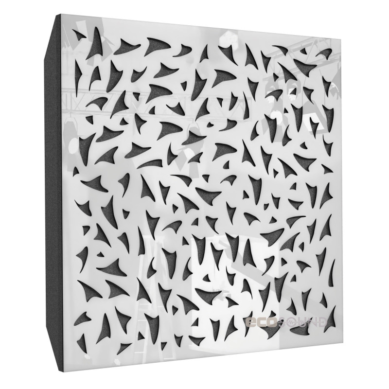 Acoustic panel Ecosound EcoFly white 50x50 cm 73mm 