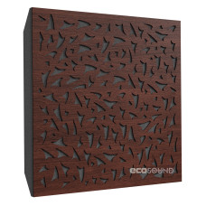 Acoustic panel Ecosound EcoFly brown 50x50 cm 73mm