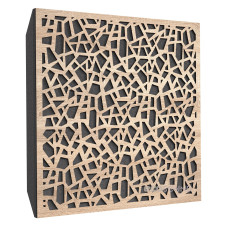 Acoustic panel Ecosound EcoArt Lt-Sonoma-Oak 50 x 50 cm 73 mm latte
