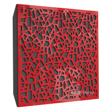 Acoustic panel Ecosound EcoArt Plastic Red 50 x 50 cm 73 mm