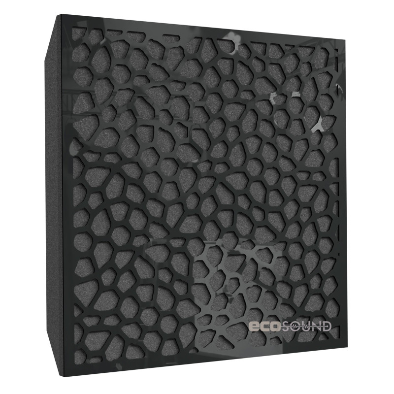 Acoustic panel Ecosound EcoNet cream 50x50 cm 73mm color Light oak