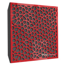 Acoustic panel Ecosound EcoNet Plastic Red 50 x 50 cm 73 mm