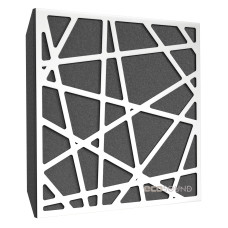 Acoustic panel Ecosound EcoArt XL HDF-White 50 x 50 cm 73 mm white