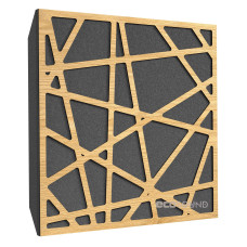 Acoustic panel Ecosound EcoArt XL Sherwood-Oak 50 x 50 cm 73 mm light oak
