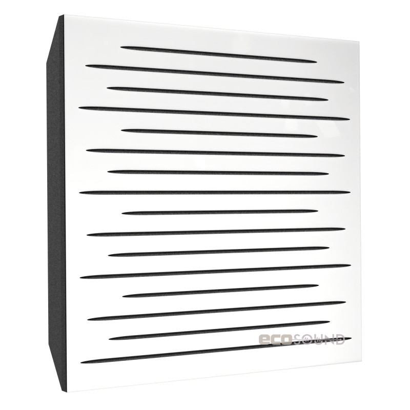Acoustic panel Ecosound EcoTone Plastic White 50 x 50 cm 73 mm