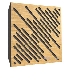 Acoustic panel Ecosound Diagonal Sherwood-Oak 50 x 50 cm 73 mm light oak