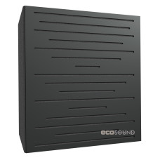 Acoustic panel Ecosound EcoPulse black 50x50 cm 73mm