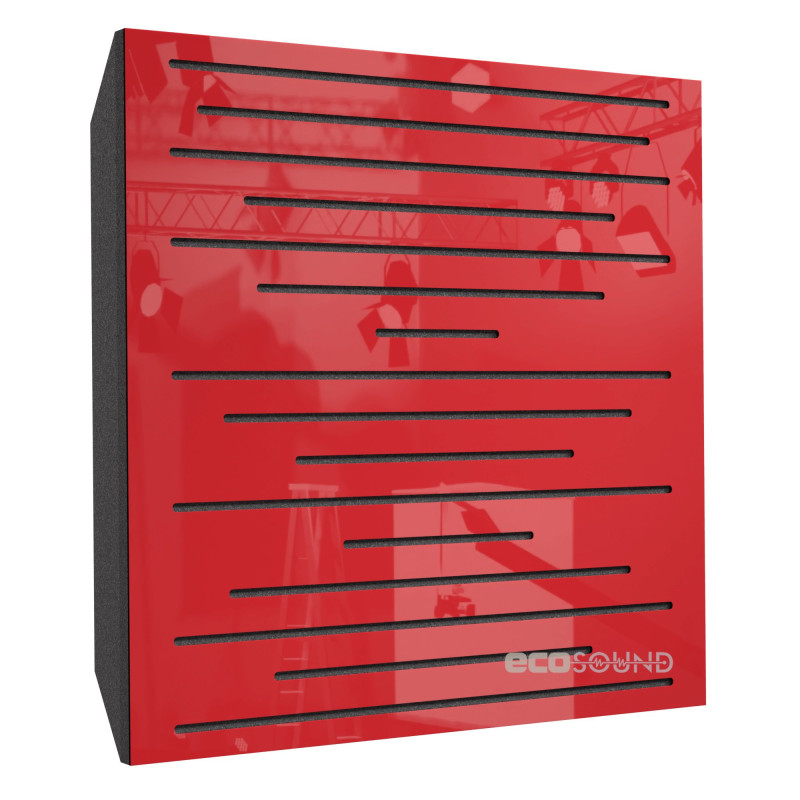 Acoustic panel Ecosound EcoPulse white 50x50 cm 73mm