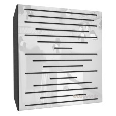 Acoustic panel Ecosound EcoPulse Plastic White 50 x 50 cm 73 mm