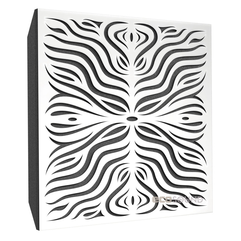 Acoustic panel Ecosound Chimera F Wenge 50 x 50 cm 73 mm brown