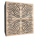 Acoustic panel Ecosound Chimera F Wenge 50 x 50 cm 73 mm brown