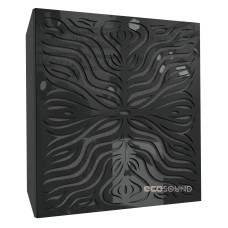 Acoustic panel Ecosound Chimera F Plastic Black 50 x 50 cm 73 mm