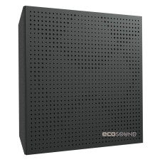 Acoustic panel Ecosound Rhombus HDF-Black 50 x 50 cm 73 mm black