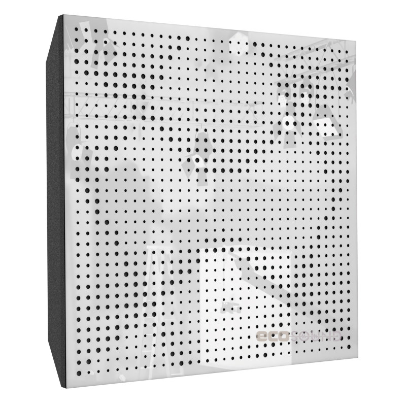 Acoustic panel Ecosound Rhombus white 50x50 cm 73mm 