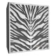 Acoustic panel Ecosound Zebra HDF-White 50 x 50 cm 73 mm white