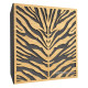 Acoustic panel Ecosound Zebra HDF-White 50 x 50 cm 73 mm white