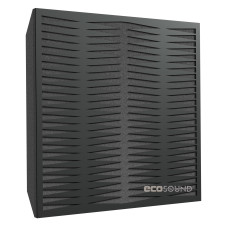 Acoustic panel Ecosound Backgammon HDF-Black 50 x 50 cm 73 mm black