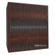 Acoustic panel Ecosound Backgammon Wenge 50 x 50 cm 73 mm brown