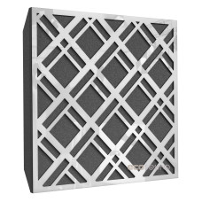 Acoustic panel Ecosound Grille Plastic White 50 x 50 cm 73 mm