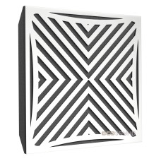 Acoustic panel Ecosound Urban HDF-White 50 x 50 cm 73 mm white