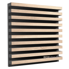Acoustic panel Ecosound Comb Lt-Sonoma-Oak 50 x 50 cm 73 mm latte