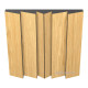 Acoustic panel Ecosound Pindiff Rock Sherwood-Oak 50 x 50 cm 73 mm light oak