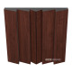 Acoustic panel Ecosound Pindiff Rock Wenge 50 x 50 cm 73 mm brown