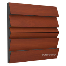 Acoustic panel Ecosound Pindiff Rock Apple-Locarno 50 x 50 cm 73 mm brown