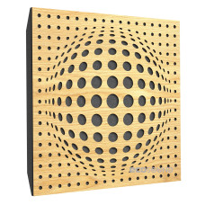 Ecosound Lens Sherwood-Oak acoustic panel 50 x 50 cm 33 mm light oak
