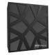 Ecosound Snowflake HDF-Black acoustic panel 50 x 50 cm 33 mm black