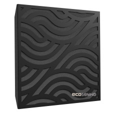 Ecosound Hilsl HDF-Black acoustic panel 50 x 50 cm 33 mm black